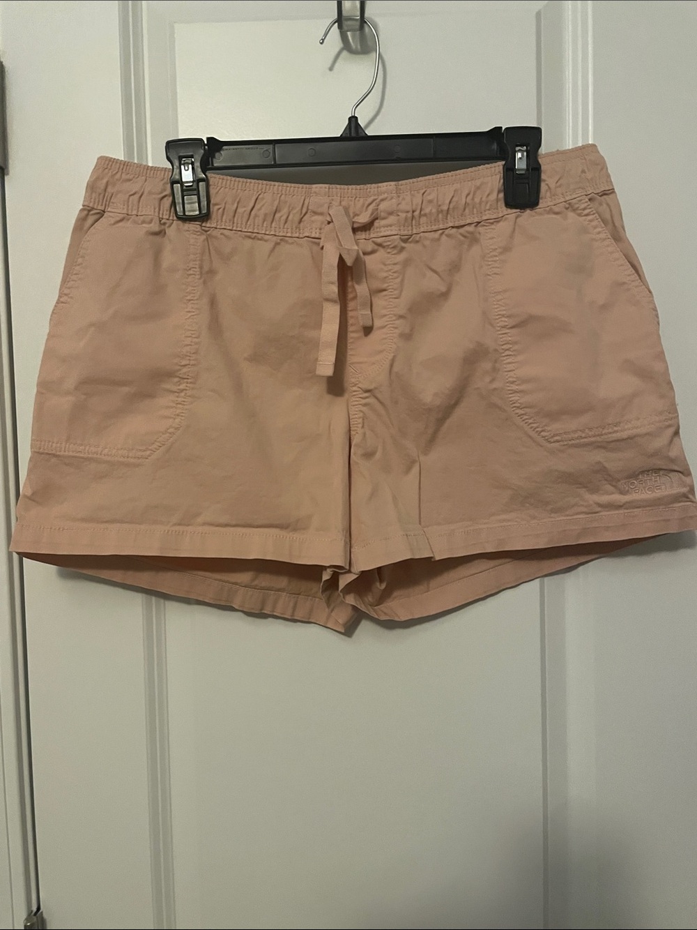 North Face Women's Light Blush Drawstring Athletic Shorts